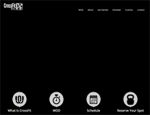 Tablet Screenshot of crossfitrvc.com